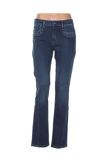 couturist jeans femme de couleur bleu