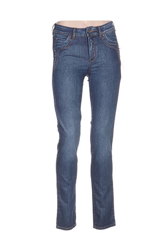 couturist jeans femme de couleur bleu