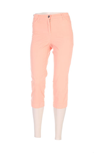 couturist pantacourts femme de couleur orange