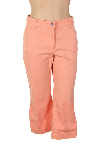 couturist pantacourts femme de couleur orange