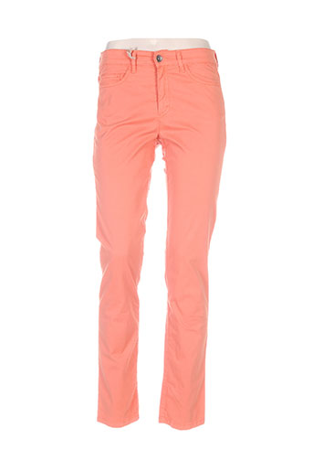 couturist pantalons femme de couleur orange