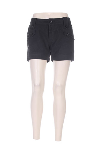 medi mode shorts / bermudas femme de couleur noir