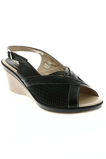 lucy style chaussures femme de couleur noir