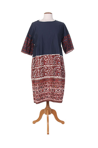 maxmara robes femme de couleur bleu