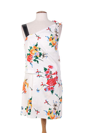 sportmax robes femme de couleur blanc