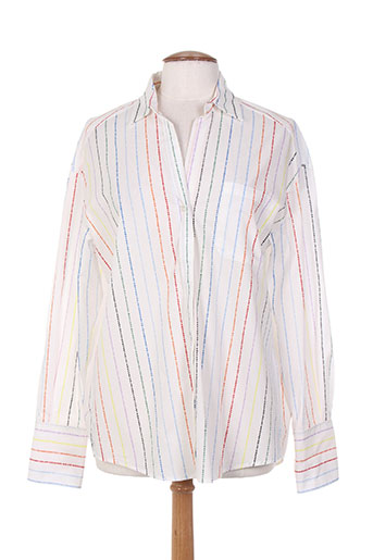 sportmax chemises femme de couleur blanc