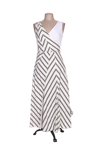 sportmax robes femme de couleur blanc