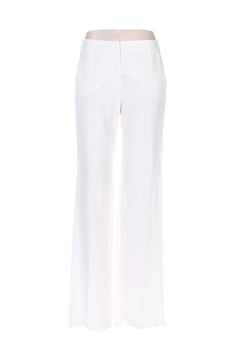 maxmara pantalons femme de couleur beige