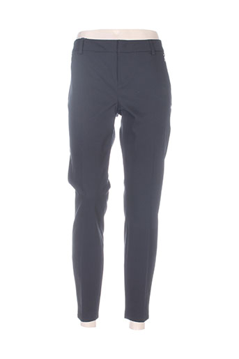 sportmax pantalons femme de couleur noir