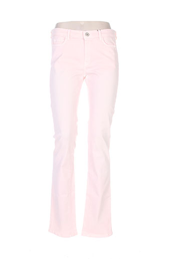 maxmara pantalons femme de couleur rose