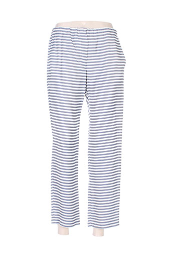 maxmara pantacourts femme de couleur bleu