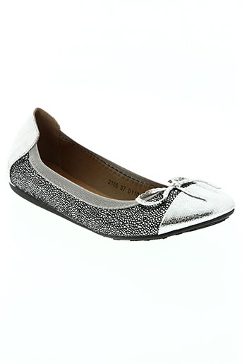 delires de fille chaussures femme de couleur gris