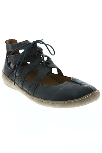 karston chaussures femme de couleur bleu