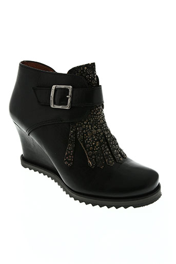 libre comme l'air chaussures femme de couleur noir
