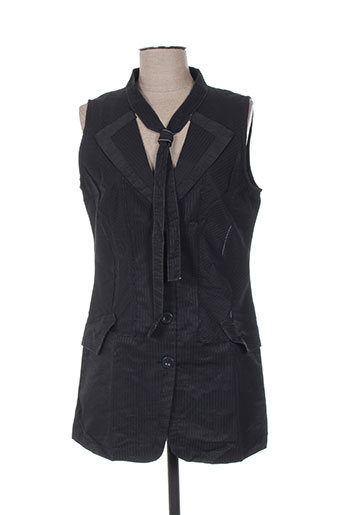 l33 gilets femme de couleur noir