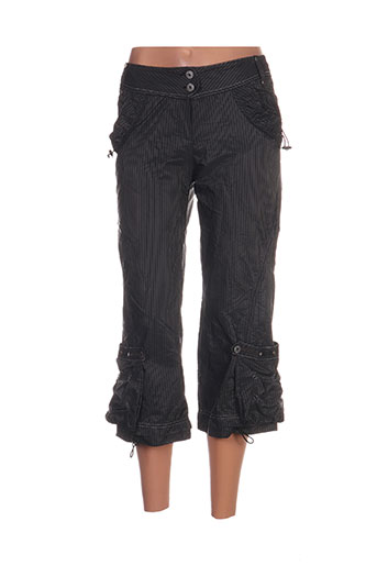 l33 pantacourts femme de couleur gris