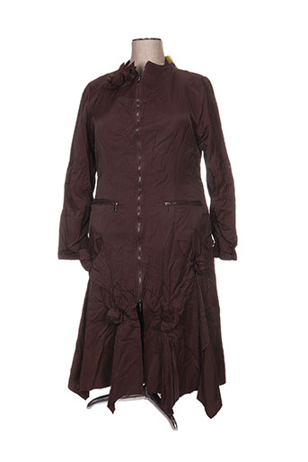 l33 manteaux femme de couleur marron