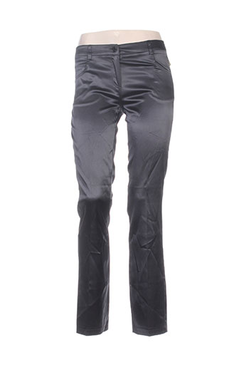 jus d'orange pantalons femme de couleur noir