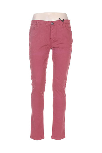 mkt studio jeans femme de couleur rouge