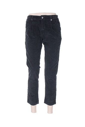 reiko pantacourts femme de couleur gris