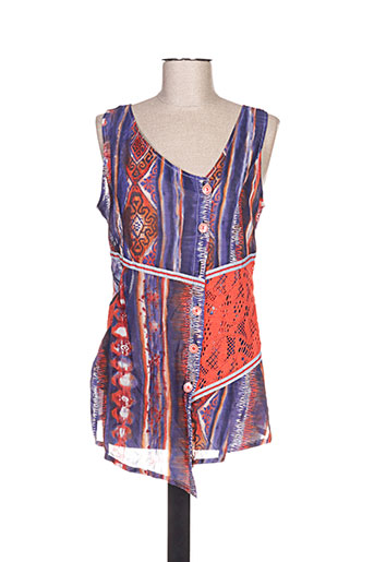 quattro chemises femme de couleur bleu
