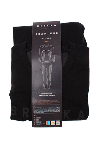 brekka lingerie homme de couleur noir