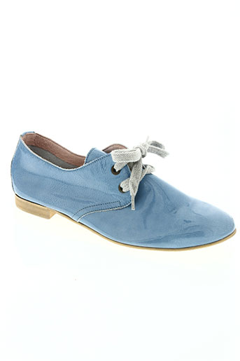 coco et abricot chaussures femme de couleur bleu