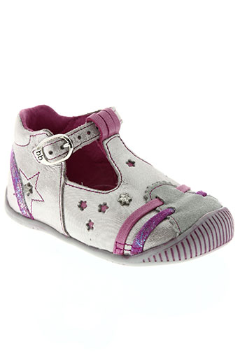 babybotte chaussures fille de couleur gris