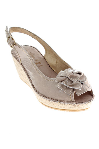 la maison de l'espadrille chaussures femme de couleur beige