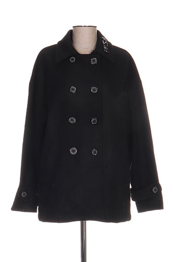 la fee maraboutee manteaux femme de couleur noir