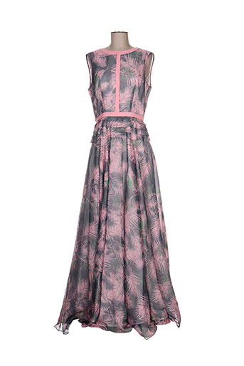 isabel garcia robes femme de couleur rose
