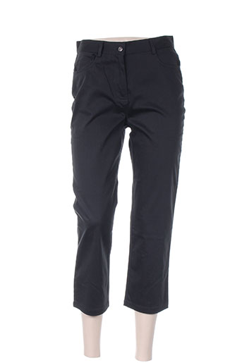 felino pantacourts femme de couleur noir