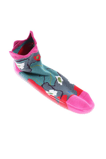 berthe aux grands pieds chaussures fille de couleur rose