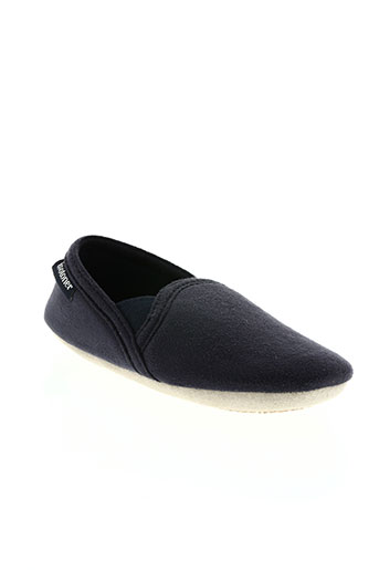 isotoner chaussures enfant de couleur bleu