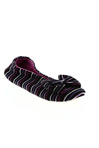 isotoner chaussures femme de couleur noir
