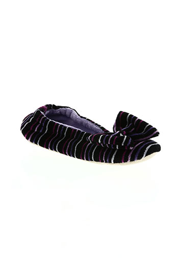 isotoner chaussures fille de couleur violet