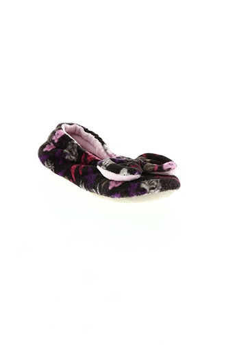 isotoner chaussures fille de couleur gris