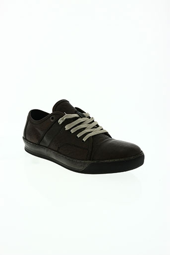 stressless chaussures homme de couleur marron