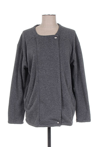 ikks vestes fille de couleur gris