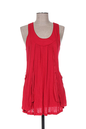 ddp chemises femme de couleur rouge