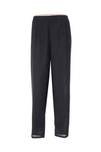 charles lorens pantalons femme de couleur noir
