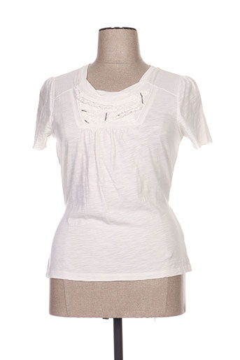 jean gabriel t-shirts femme de couleur blanc