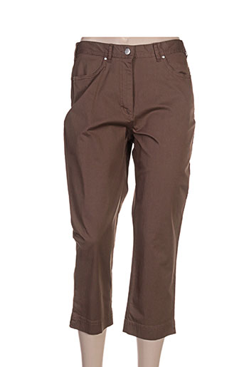 gerke my pants pantacourts femme de couleur marron