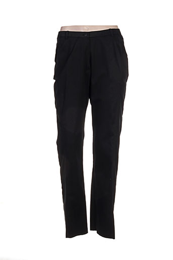 jean gabriel pantalons femme de couleur noir