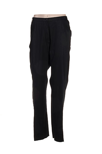 jean gabriel pantalons femme de couleur noir