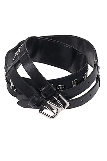 luisa cerano accessoires femme de couleur noir
