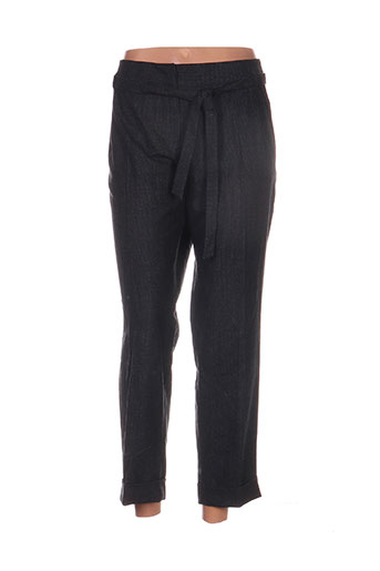 maxmara pantalons femme de couleur gris