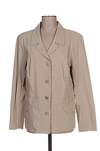 telmail vestes femme de couleur beige
