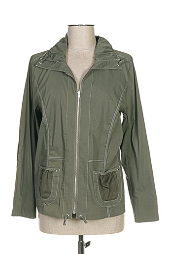 telmail vestes femme de couleur vert