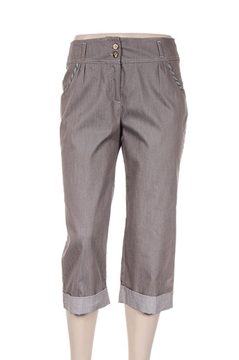 telmail pantacourts femme de couleur marron